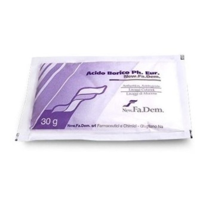 ACIDO BORICO POLVERE FU 30 G ACIDO BORICO POLVERE FU 30 G