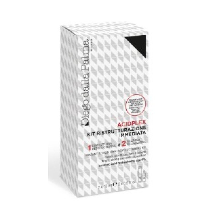 DIEGO DALLA PALMA KIT RISTRUTTURAZIONE IMMEDIATA AZIONE URTO1 BUSTINA RISTRUTTURA 15 ML + 1 FLACONE ILLUMINA 15 ML DIEGO DALLA PALMA KIT RISTRUTTURAZIONE IMMEDIATA AZIONE URTO1 BUSTINA RISTRUTTURA 15 ML + 1 FLACONE ILLUMINA 15 ML
