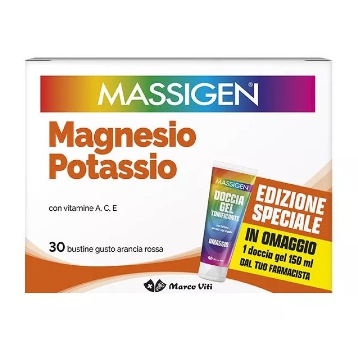 MASSIGEN MAGNESIO POTASSIO 30 BUSTINE EDIZIONE SPECIALE 2025 MASSIGEN MAGNESIO POTASSIO 30 BUSTINE EDIZIONE SPECIALE 2025