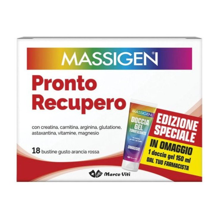 MASSIGEN PRONTO RECUPERO 18 BUSTINE EDIZIONE SPECIALE 2025 MASSIGEN PRONTO RECUPERO 18 BUSTINE EDIZIONE SPECIALE 2025
