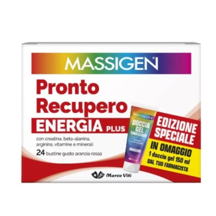 MASSIGEN PRONTO RECUPERO PLUS 24 BUSTINE EDIZIONE SPECIALE 2025 MASSIGEN PRONTO RECUPERO PLUS 24 BUSTINE EDIZIONE SPECIALE 2025