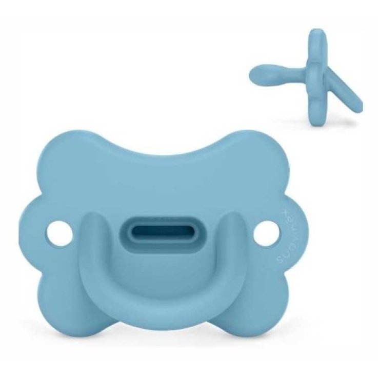 SUAVINEX COLOR ESSENCE SUCCHIETTO SILICONE SXPRO BUTTERFLY 6/18M BLUE SUAVINEX COLOR ESSENCE SUCCHIETTO SILICONE SXPRO BUTTERFLY 6/18M BLUE