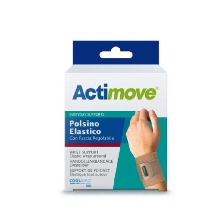 ACTIMOVE EVERYDAY SUPPORTS POLSINO ELASTICO CON FASCIA REGOLABILE UNIVERSALE ACTIMOVE EVERYDAY SUPPORTS POLSINO ELASTICO CON FASCIA REGOLABILE UNIVERSALE