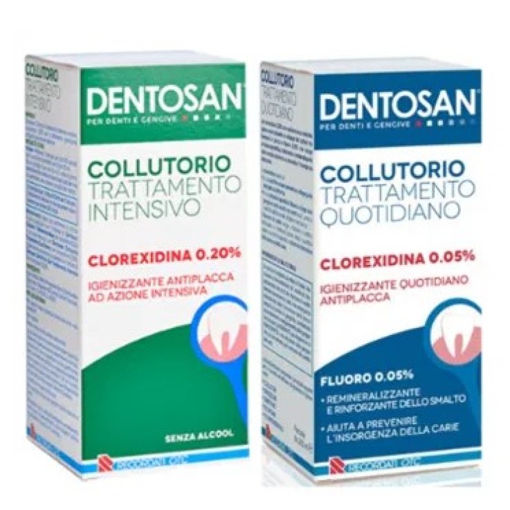 DENTOSAN COLLUTORIO BIPACK 0,2% INTENSIVO 200 ML + 0,05% QUOTIDIANO 200 ML DENTOSAN COLLUTORIO BIPACK 0,2% INTENSIVO 200 ML + 0,05% QUOTIDIANO 200 ML