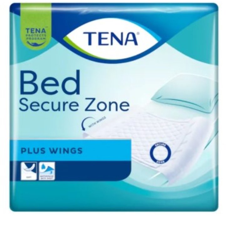 TRAVERSA PER INCONTINENZA TENA BED PLUS RIMBOCCABILE 80X180CM PLUS 20 PEZZI