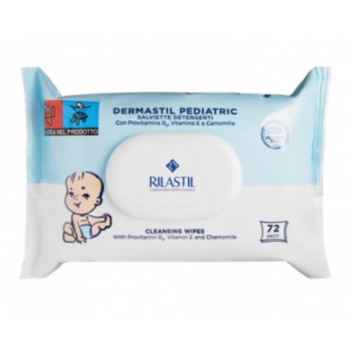 RILASTIL DERMASTIL SALVIETTE DETERGENTI NG 72 PEZZI