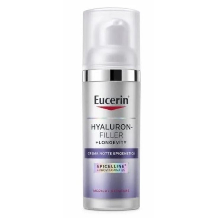 EUCERIN HYALURON FILLER +LONGEVITY CREMA NOTTE EPIGENETICA 50 ML EUCERIN HYALURON FILLER +LONGEVITY CREMA NOTTE EPIGENETICA 50 ML
