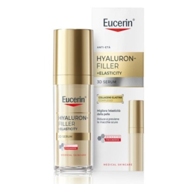 EUCERIN HYALURON FILLER+ ELASTICITY 3D SERUM 30 ML EUCERIN HYALURON FILLER+ ELASTICITY 3D SERUM 30 ML