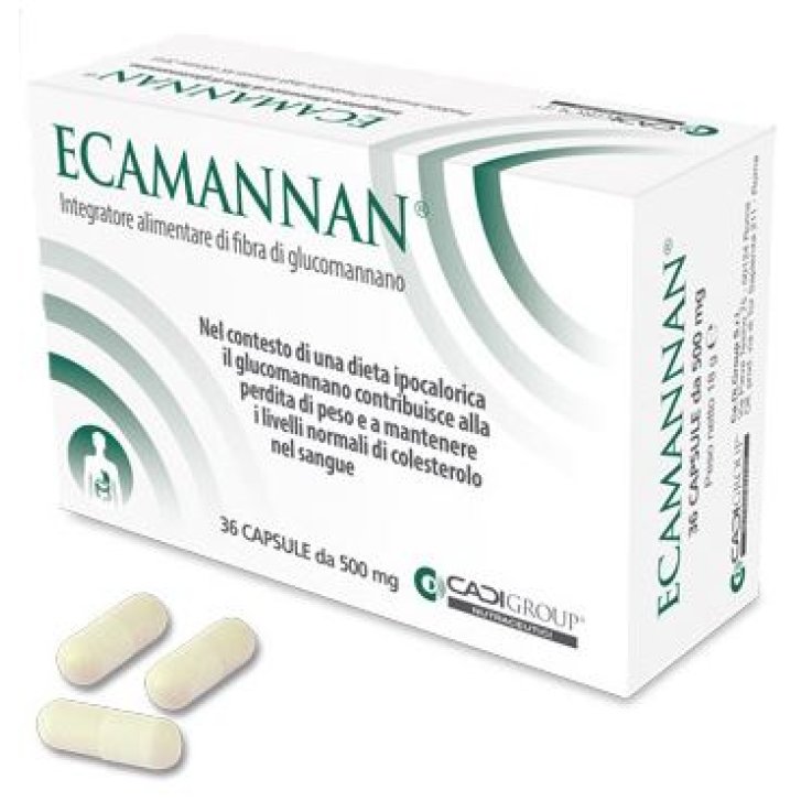 ECAMANNAN 36 Cps 500mg ECAMANNAN 36 Cps 500mg