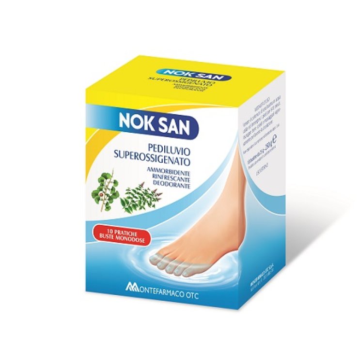 NOK SAN Pediluvio 10 Bustine NOK SAN Pediluvio 10 Bustine