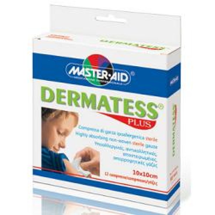 DERMATESS Plus 12 Cpr 5x 9cm DERMATESS Plus 12 Cpr 5x 9cm