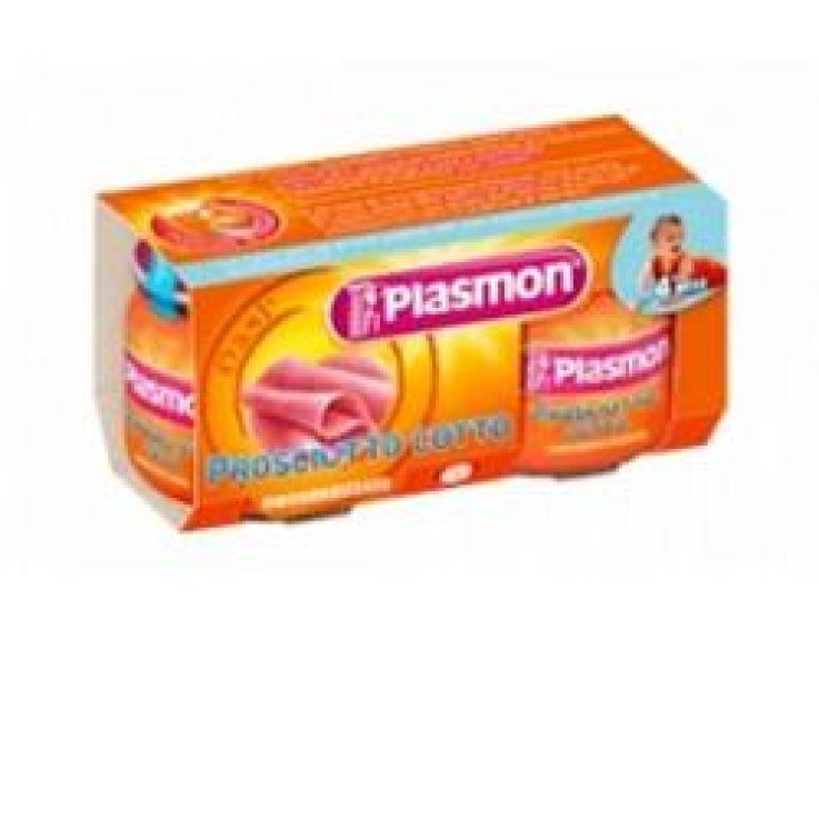 PLASMON OMOGENEIZZATO PROSCIUTTO COTTO 4 X 80 G PLASMON OMOGENEIZZATO PROSCIUTTO COTTO 4 X 80 G
