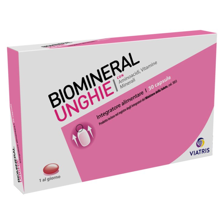 BIOMINERAL Unghie 30 Cps