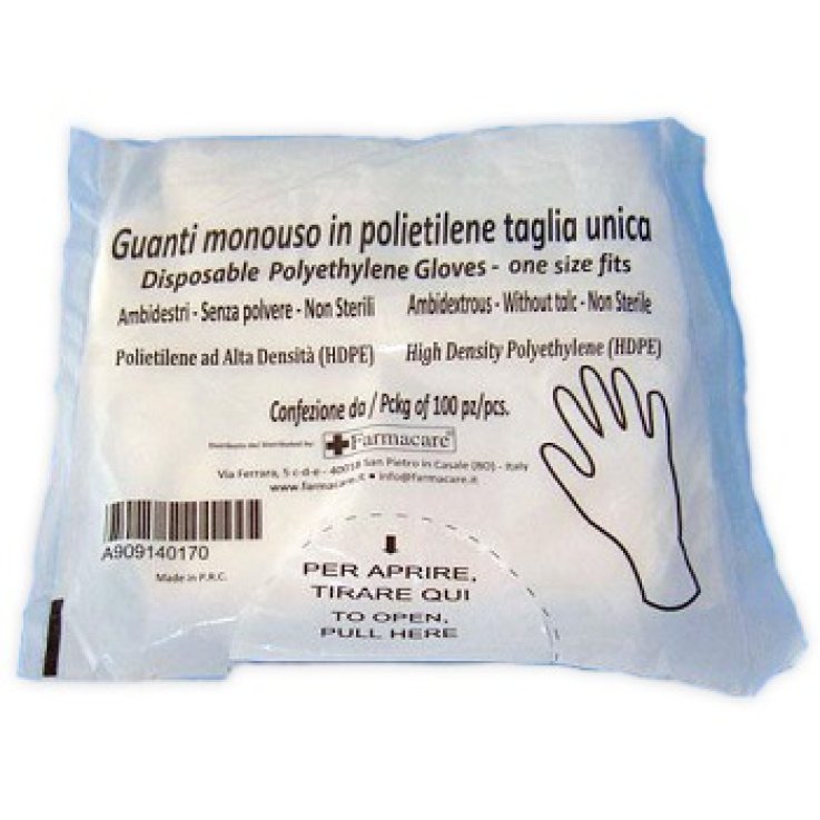 GUANTI Monouso PVC 100pzF/CARE GUANTI Monouso PVC 100pzF/CARE
