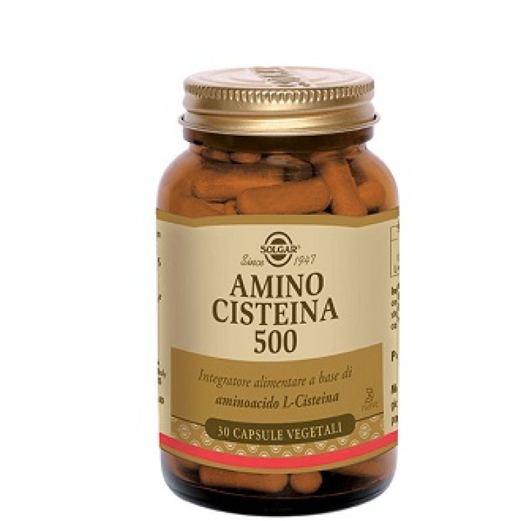 AMINO CIST.*500 30 Cps SOLGAR AMINO CIST.*500 30 Cps SOLGAR