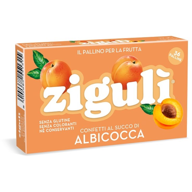 ZIGULI ALBICOCCA 36 PALLINE 22 G