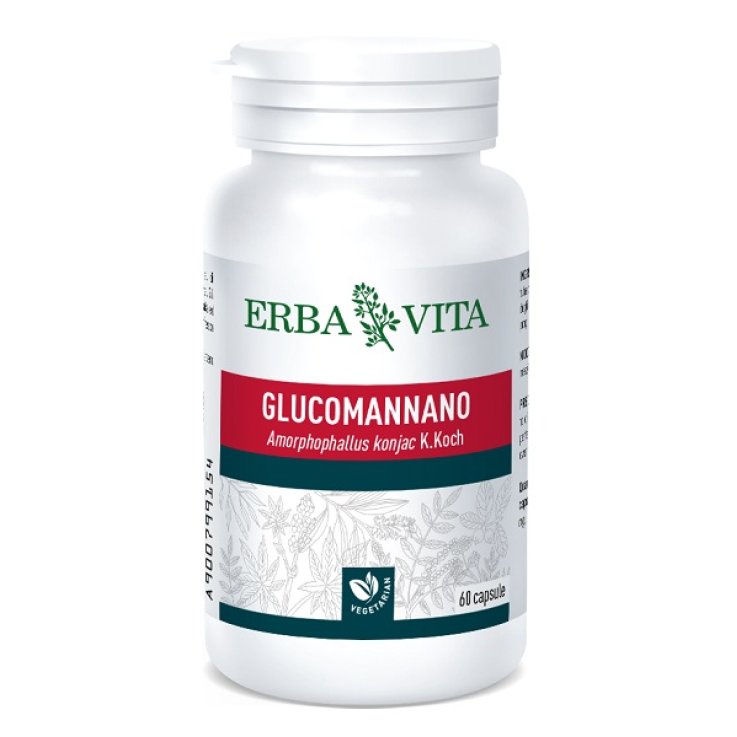 GLUCOMANNANO 60 Cps 500mg EBV GLUCOMANNANO 60 Cps 500mg EBV