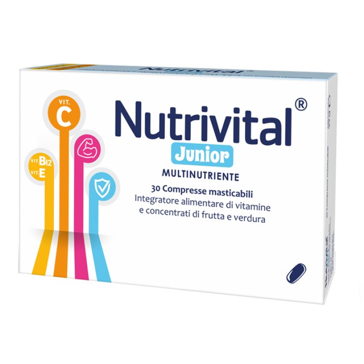 NUTRIVITAL Junior 30Cpr mast. NUTRIVITAL Junior 30Cpr mast.