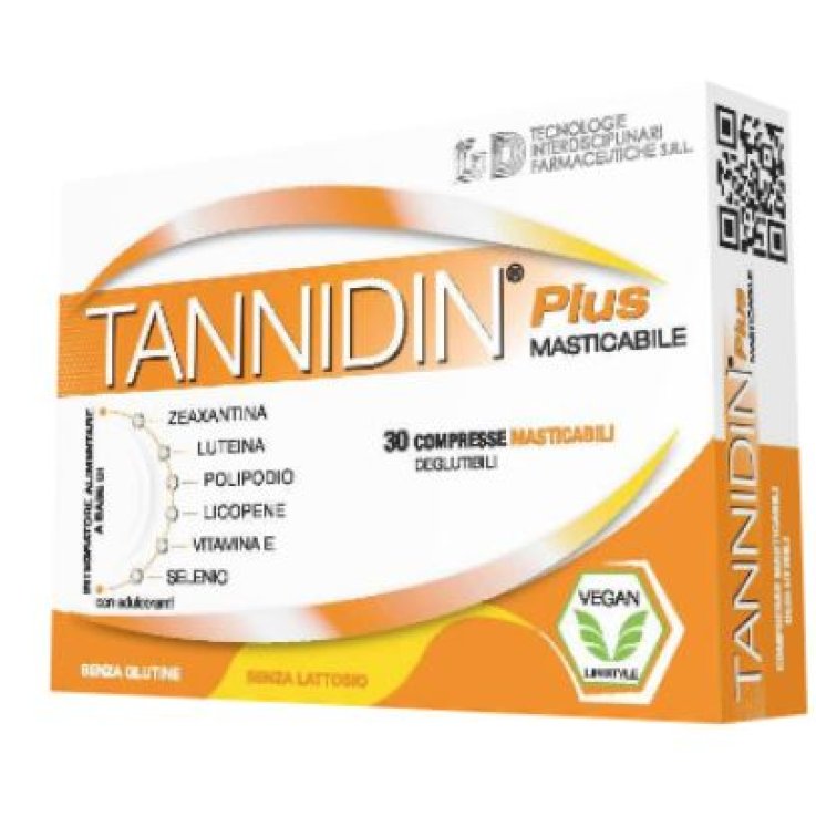TANNIDIN PLUS 30 COMPRESSE MASTICABILI TANNIDIN PLUS 30 COMPRESSE MASTICABILI