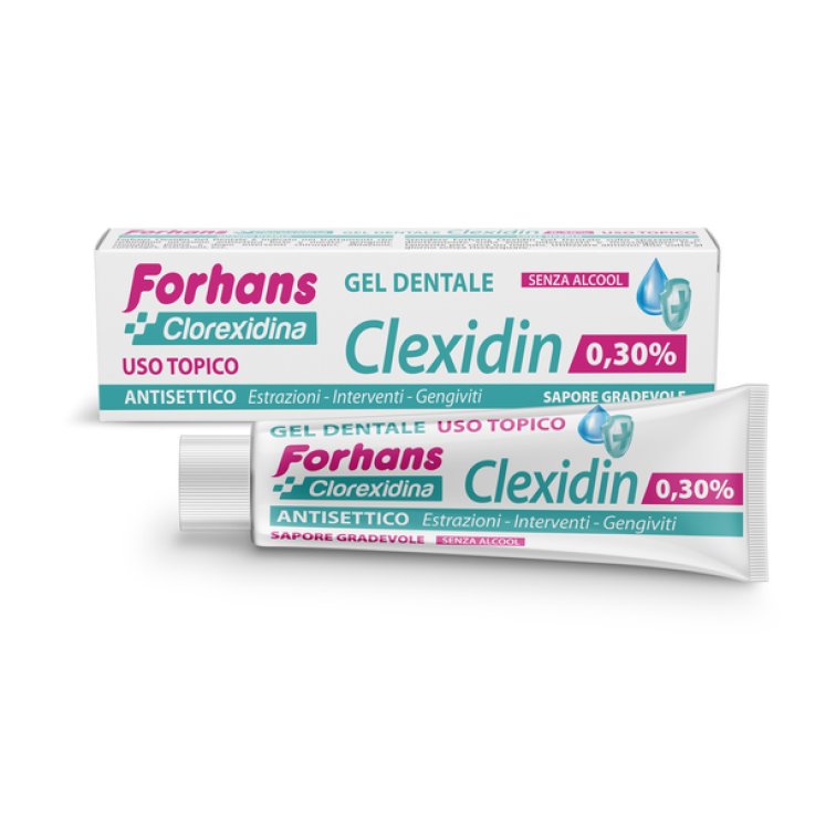 FORHANS CLEXIDIN COLLUTORIO IN GEL ALLA CLOREXIDINA 0,30% 30 FORHANS CLEXIDIN COLLUTORIO IN GEL ALLA CLOREXIDINA 0,30% 30