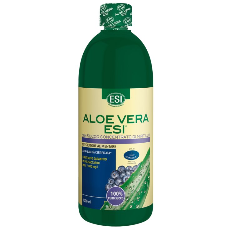 ESI ALOE VERA SUCCO MIRTILLO 1000 ML ESI ALOE VERA SUCCO MIRTILLO 1000 ML