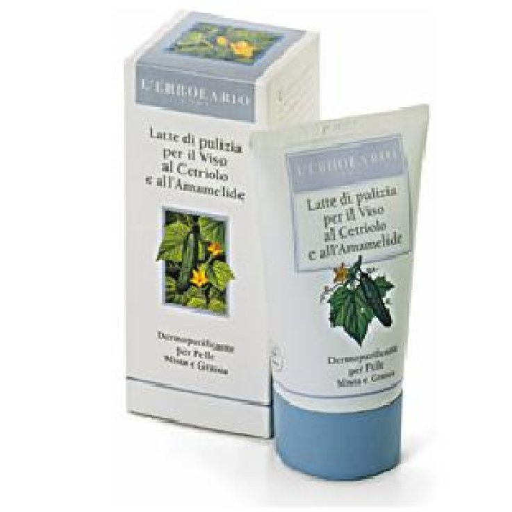 LATTE DI PULIZIA PER VISO CETRIOLO E AMAMELIDE 125 ML