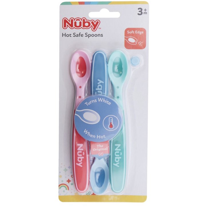 NUBY CUCCHIAINO TERMOSENSIBILE +4 MESI 2 PEZZI