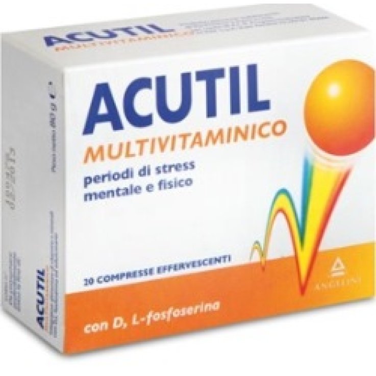 ACUTIL MULTIVITAMINICO 20 COMPRESSE EFFERVESCENTE ACUTIL MULTIVITAMINICO 20 COMPRESSE EFFERVESCENTE