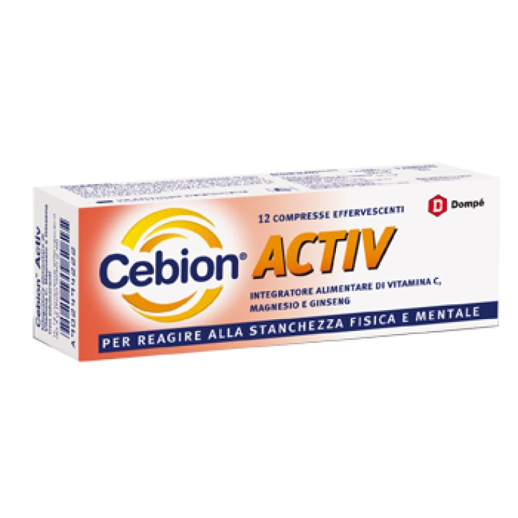 CEBION ACTIV 12 COMPRESSE EFFERVESCENTI