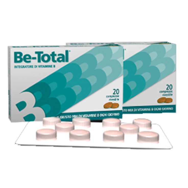 BE-TOTAL 20 COMPRESSE RIVESTITE BE-TOTAL 20 COMPRESSE RIVESTITE