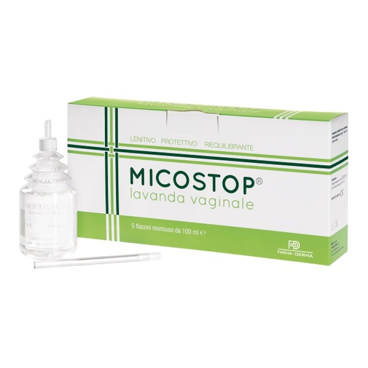 LAVANDA VAGINALE MICOSTOP 5 FLACONI DA 100 ML LAVANDA VAGINALE MICOSTOP 5 FLACONI DA 100 ML