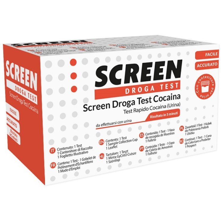 SCREEN Droga Test Cocaina SCREEN Droga Test Cocaina
