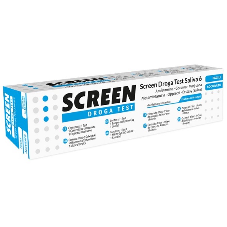 SCREEN Droga M-Saliva 6 Test SCREEN Droga M-Saliva 6 Test