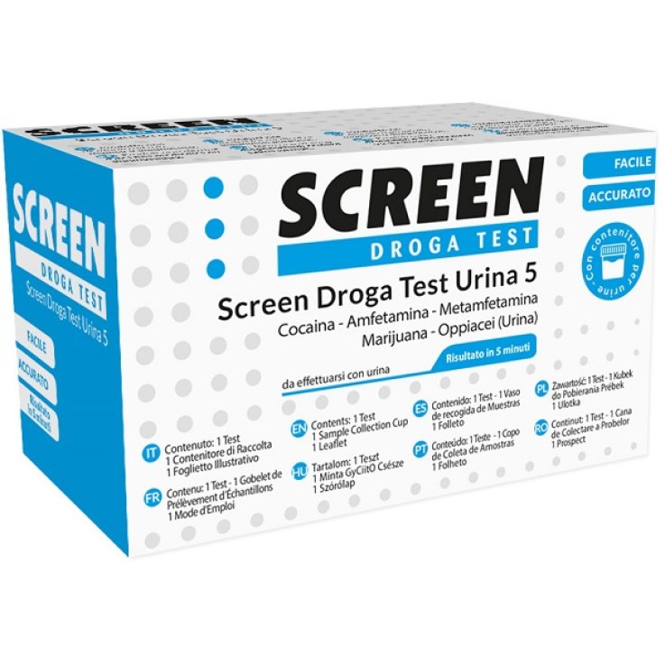 SCREEN Droga Test Urina 5 SCREEN Droga Test Urina 5