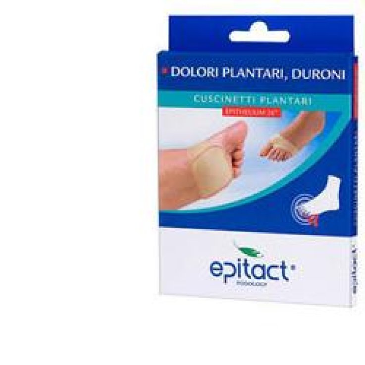 CUSCINETTO PLANTARE PER DOLORI PLANTARI E DURONI IN GEL DI SILICONE EPITHELIUM 26 EPITACT TAGLIA LARGE CUSCINETTO PLANTARE PER DOLORI PLANTARI E DURONI IN GEL DI SILICONE EPITHELIUM 26 EPITACT TAGLIA LARGE