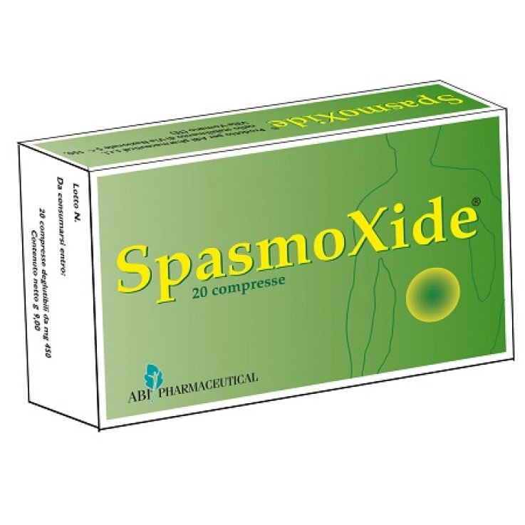 SPASMOXIDE 20 Cpr 450mg SPASMOXIDE 20 Cpr 450mg