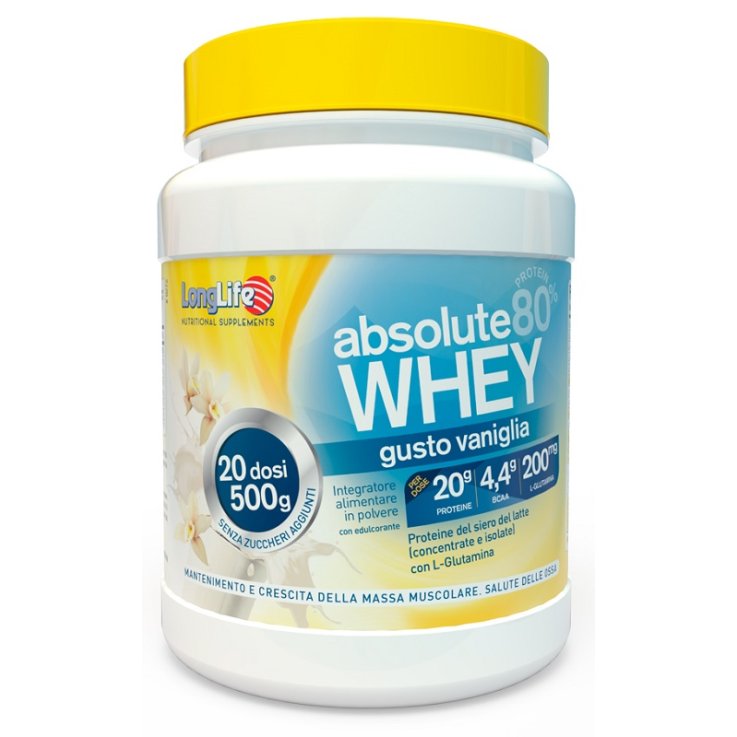 LONGLIFE ABSOLUTE Whey Vanigl. LONGLIFE ABSOLUTE Whey Vanigl.