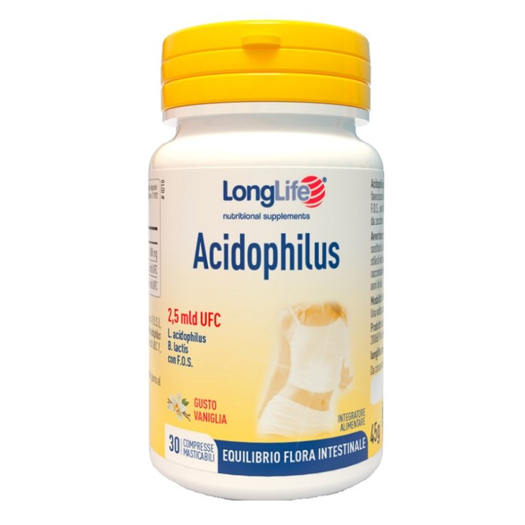 LONGLIFE ACIDOPHILUS 30 Tav. LONGLIFE ACIDOPHILUS 30 Tav.