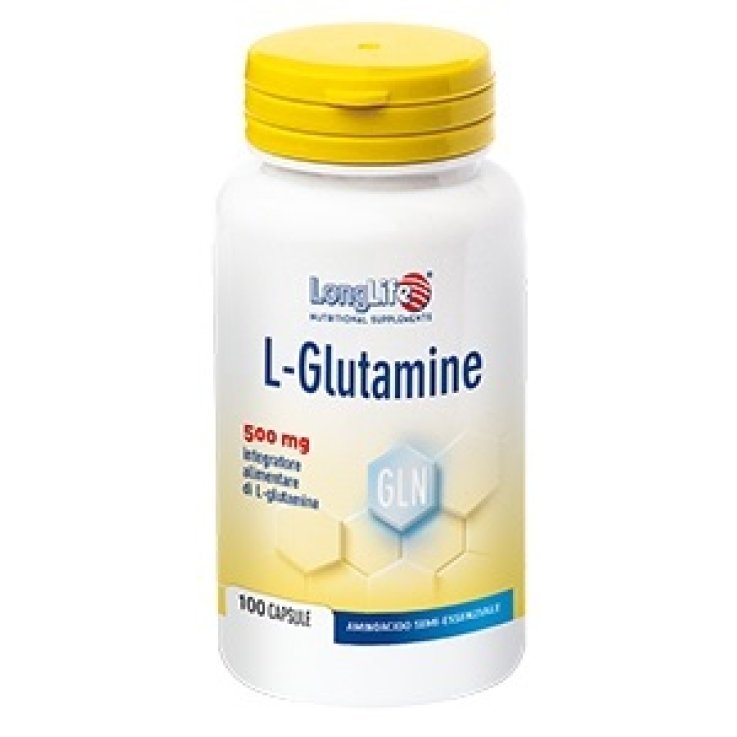 LONGLIFE L-GLUTAMINE 100 Cps LONGLIFE L-GLUTAMINE 100 Cps