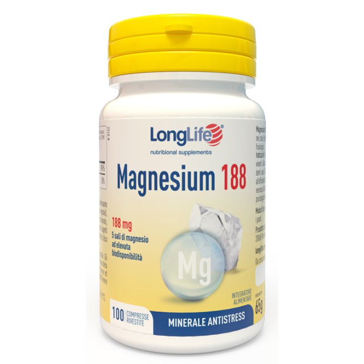 LONGLIFE MAGNESIUM188mg100 Cpr LONGLIFE MAGNESIUM188mg100 Cpr