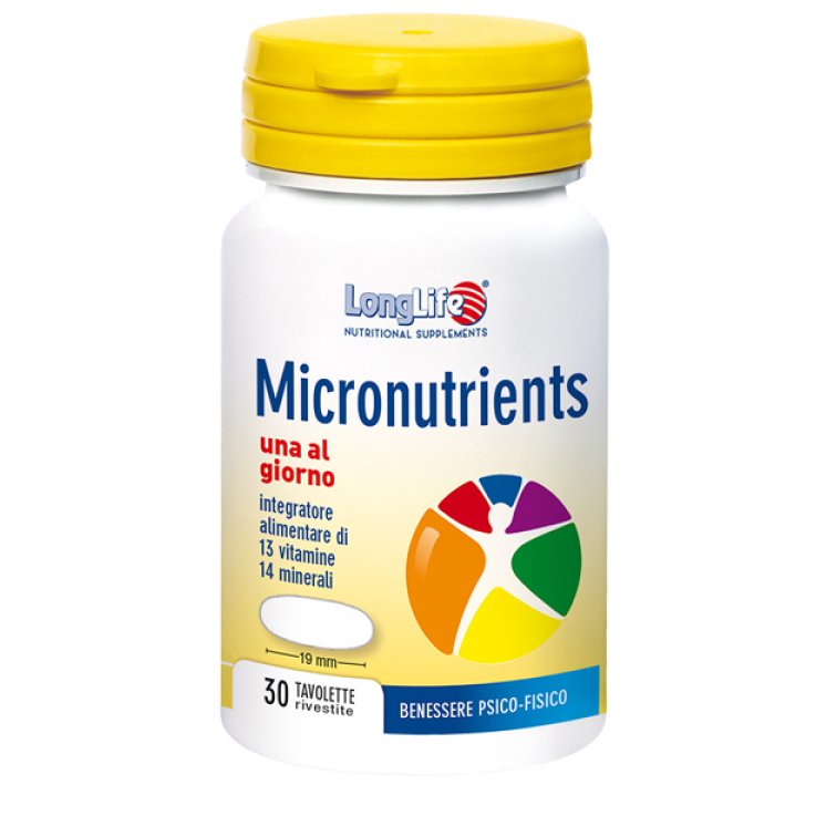 LONGLIFE MICRONUTRIENTS 30Tav. LONGLIFE MICRONUTRIENTS 30Tav.