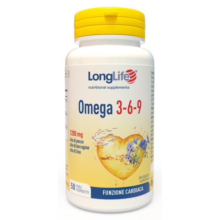 LONGLIFE OMEGA 3-6-9 50 Perle LONGLIFE OMEGA 3-6-9 50 Perle