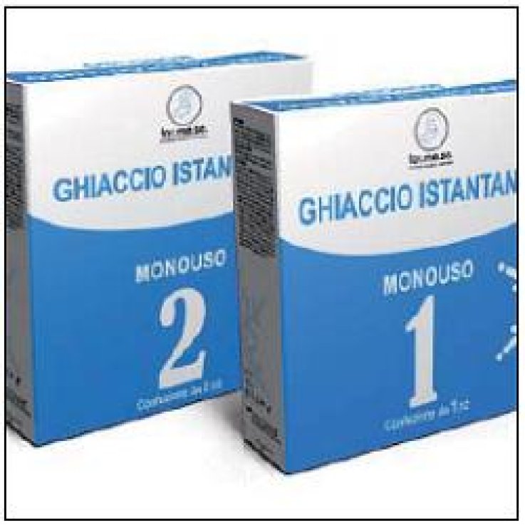 GHIACCIO ISTANTANEO IN BUSTA DI TESSUTO NON TESSUTO IN ASTUCCIO 2 PEZZI GHIACCIO ISTANTANEO IN BUSTA DI TESSUTO NON TESSUTO IN ASTUCCIO 2 PEZZI