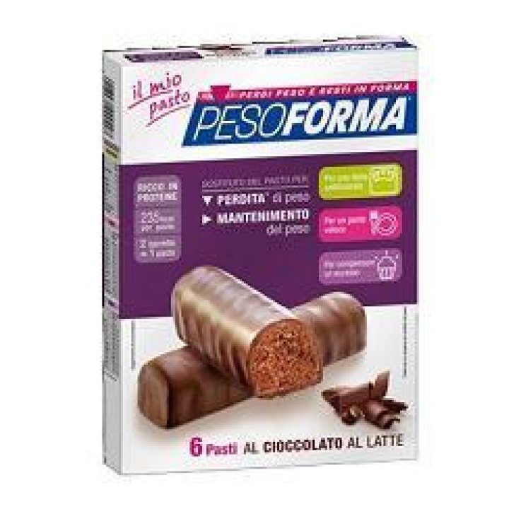 PESOFORMA BARRETTA CIOCCOLATO LATTE 12 X 31 G PESOFORMA BARRETTA CIOCCOLATO LATTE 12 X 31 G