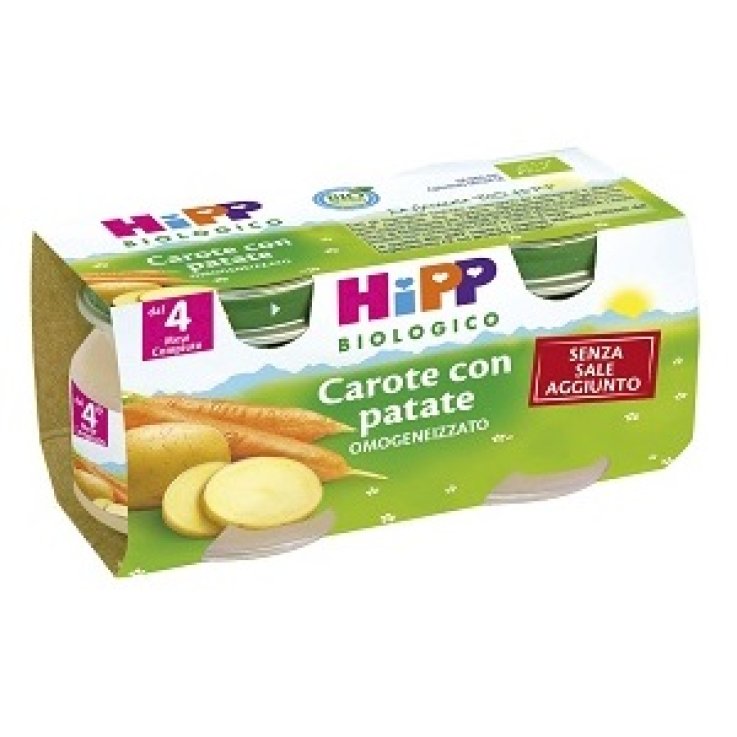 OMO HIPP Bio Carota+Pat.2x80g OMO HIPP Bio Carota+Pat.2x80g