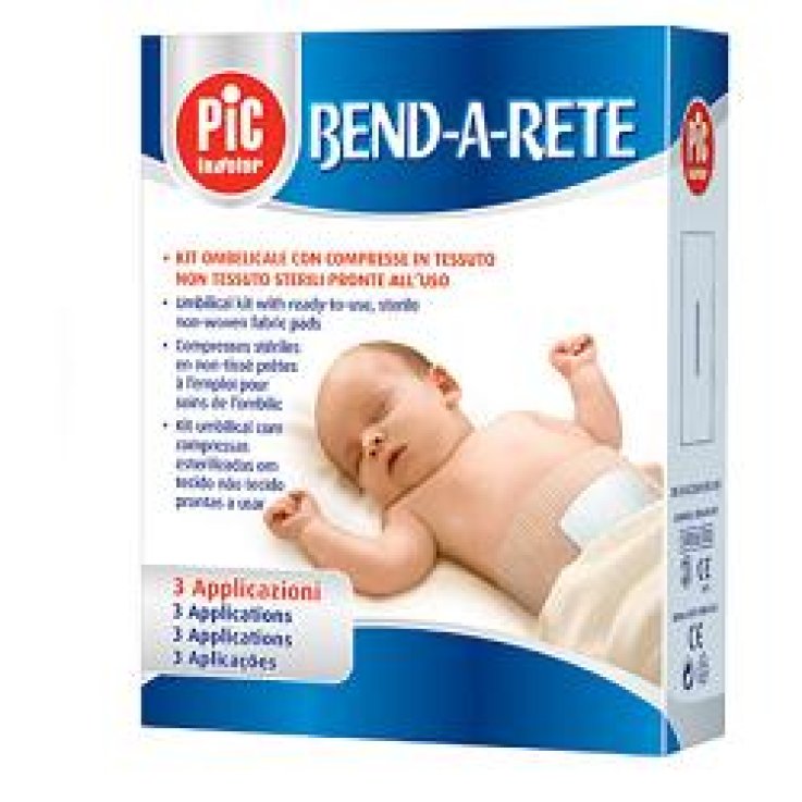 BENDA A RETE TUBOLARE ELASTICA PIC CALIBRO 4 GAMBA/GINOCCHIO