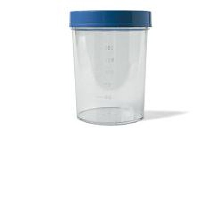 CONTENITORE PIC STERILE TRASPARENTE PER ANALISI DEI FLUIDI ORGANICI 100 ML TAPPO A VITE + ETICHETTA AUTOADESIVA CONTENITORE PIC STERILE TRASPARENTE PER ANALISI DEI FLUIDI ORGANICI 100 ML TAPPO A VITE + ETICHETTA AUTOADESIVA