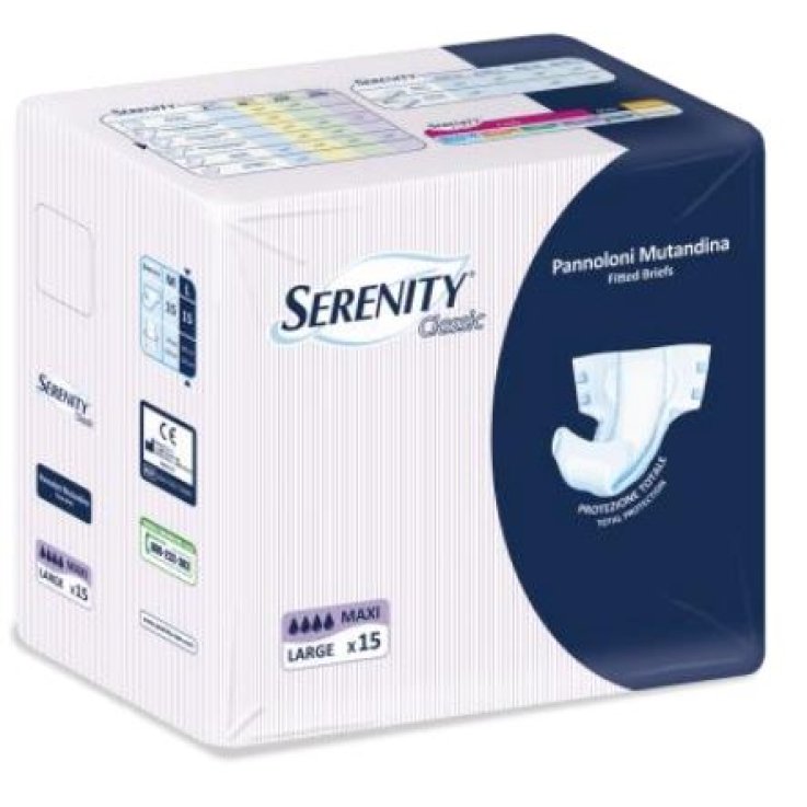 SERENITY Pann.Mut.Maxi L 15pz SERENITY Pann.Mut.Maxi L 15pz