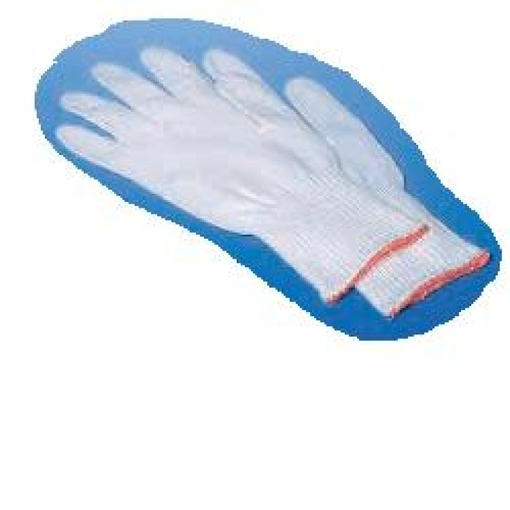 GUANTI Cot.Bianco m.7,5 F/Z GUANTI Cot.Bianco m.7,5 F/Z