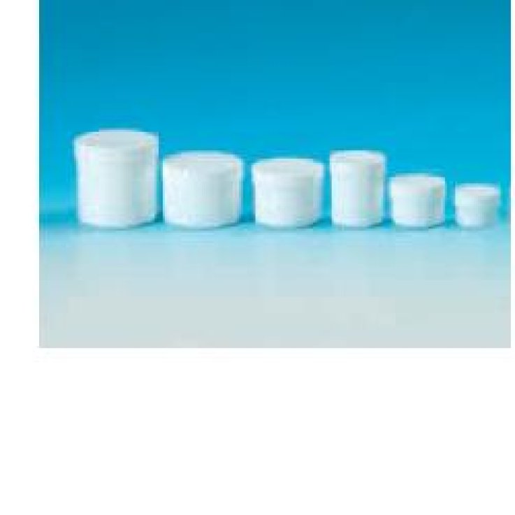 VASETTO POLIPROPILENE BIANCO COPERCHIO VITE CC 50 VASETTO POLIPROPILENE BIANCO COPERCHIO VITE CC 50